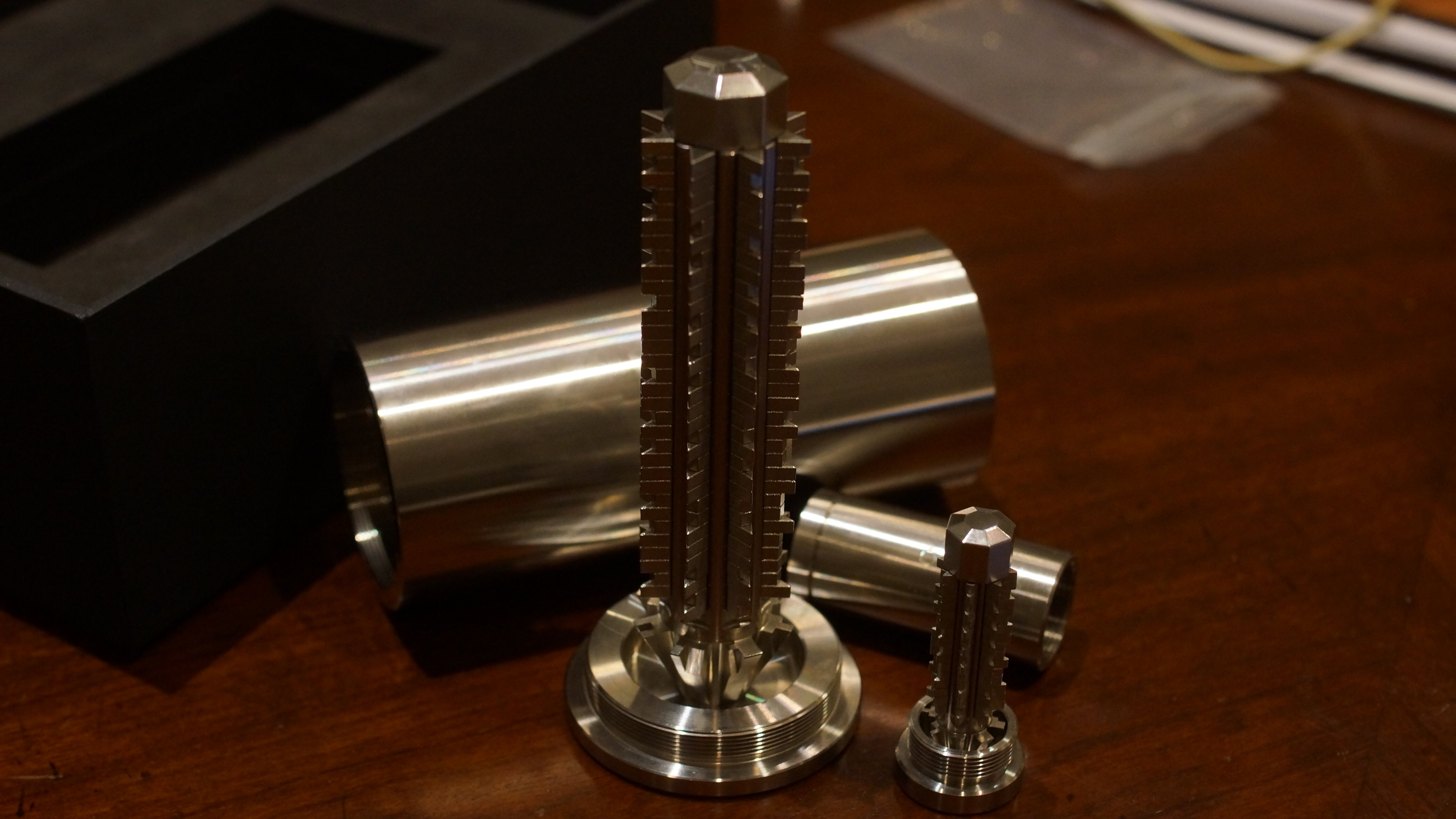 Modulo Key on a desk during offline conversion